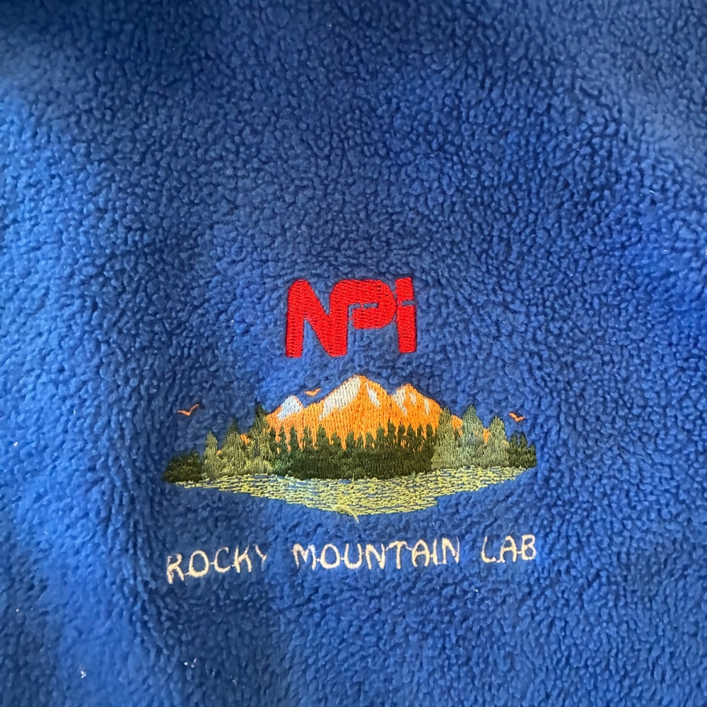 VINTAGE 90s Timberline Colorado Fleece Vest - Picture 4 of 4